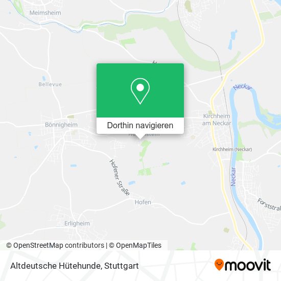 Altdeutsche Hütehunde Karte