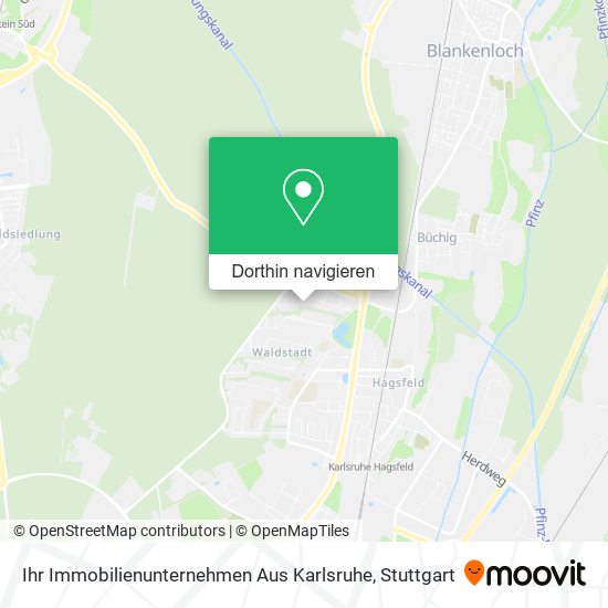 Ihr Immobilienunternehmen Aus Karlsruhe Karte