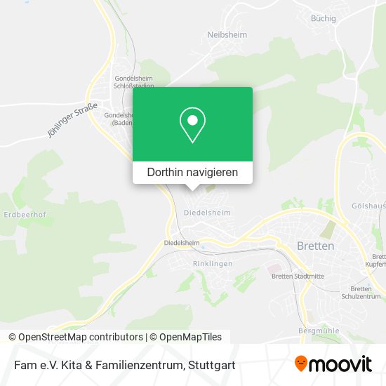 Fam e.V. Kita & Familienzentrum Karte