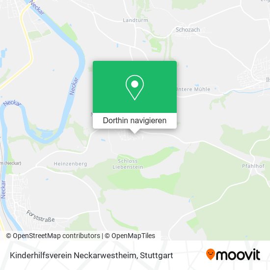 Kinderhilfsverein Neckarwestheim Karte