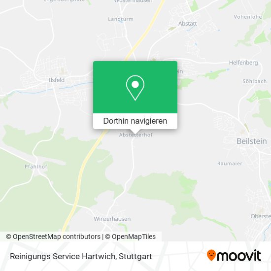 Reinigungs Service Hartwich Karte