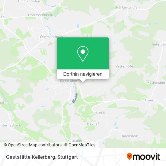Gaststätte Kellerberg Karte