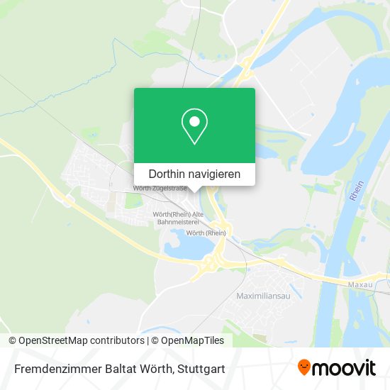 Fremdenzimmer Baltat Wörth Karte