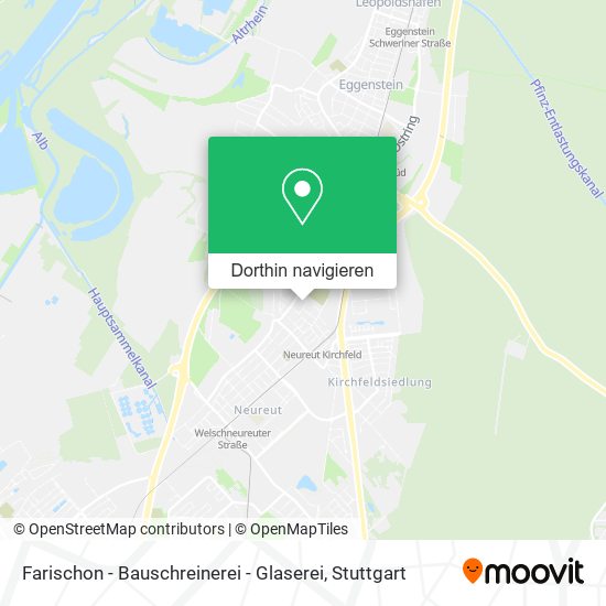 Farischon - Bauschreinerei - Glaserei Karte
