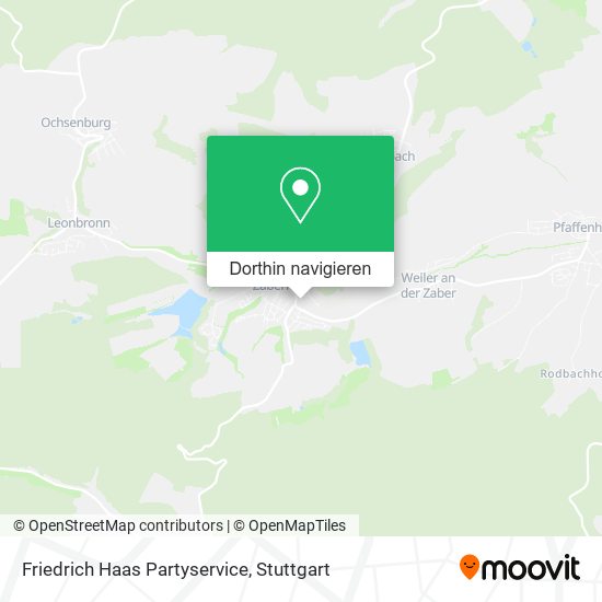 Friedrich Haas Partyservice Karte
