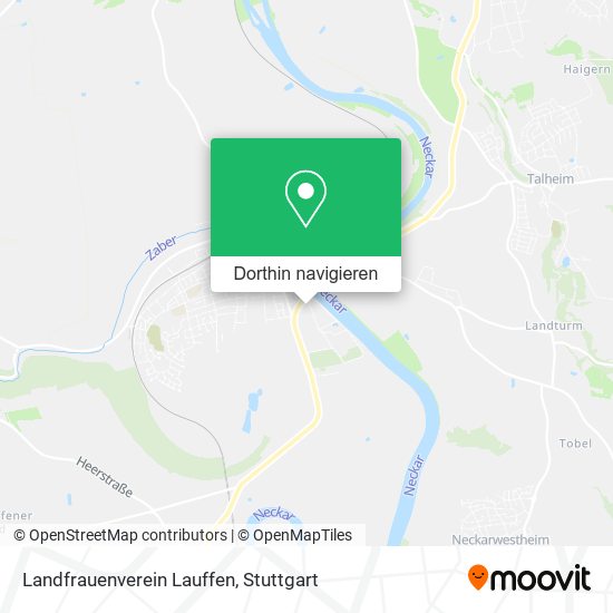 Landfrauenverein Lauffen Karte