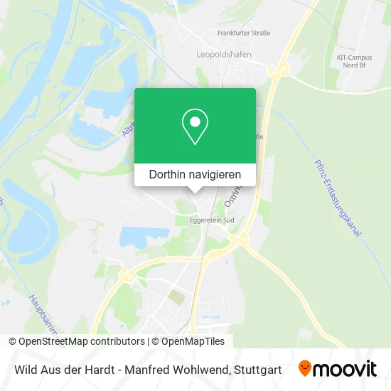 Wild Aus der Hardt - Manfred Wohlwend Karte