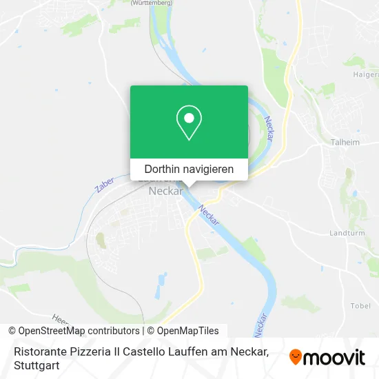 Ristorante Pizzeria Il Castello Lauffen am Neckar Karte