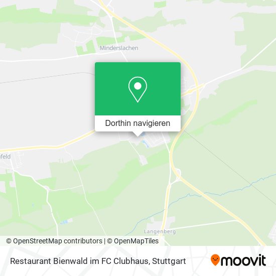 Restaurant Bienwald im FC Clubhaus Karte