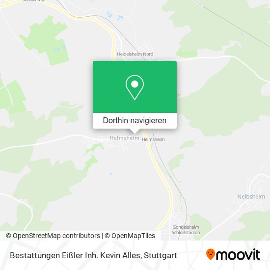 Bestattungen Eißler Inh. Kevin Alles Karte