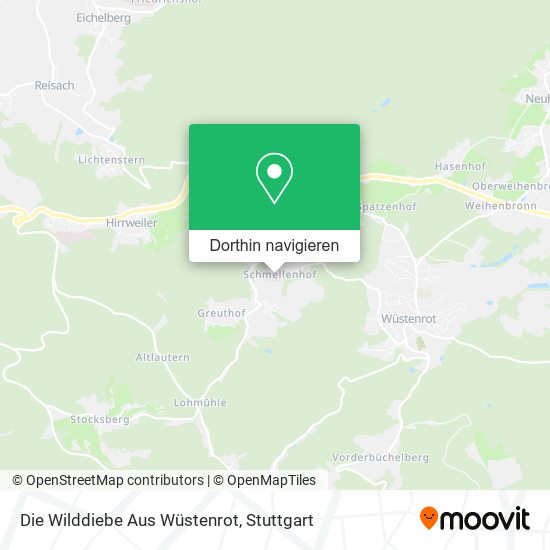 Die Wilddiebe Aus Wüstenrot Karte