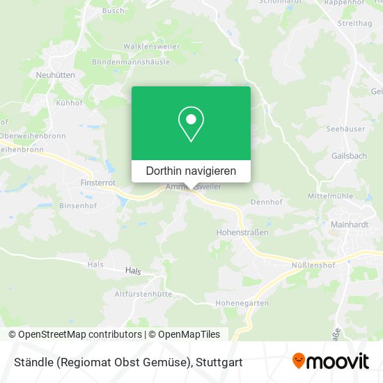 Ständle (Regiomat Obst Gemüse) Karte