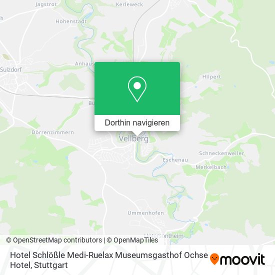 Hotel Schlößle Medi-Ruelax Museumsgasthof Ochse Hotel Karte