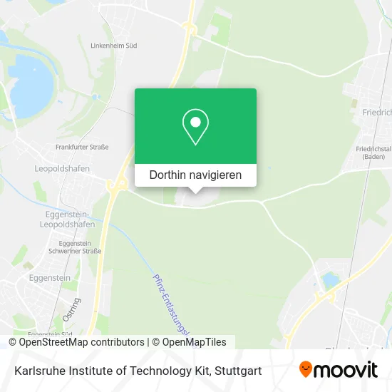 Karlsruhe Institute of Technology Kit Karte