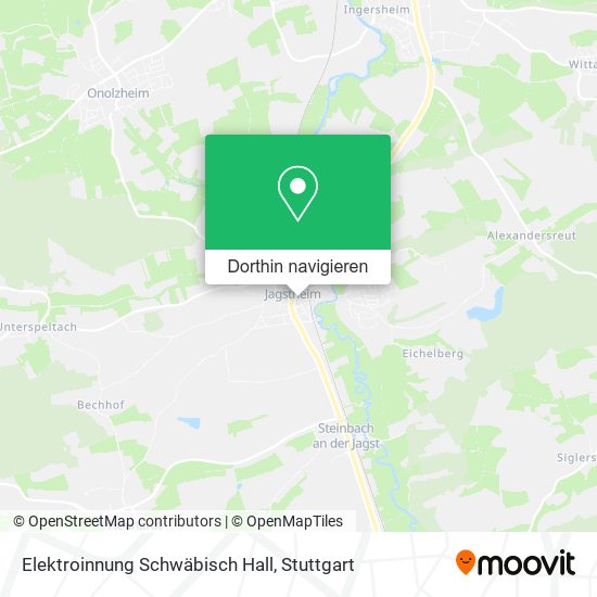 Elektroinnung Schwäbisch Hall Karte