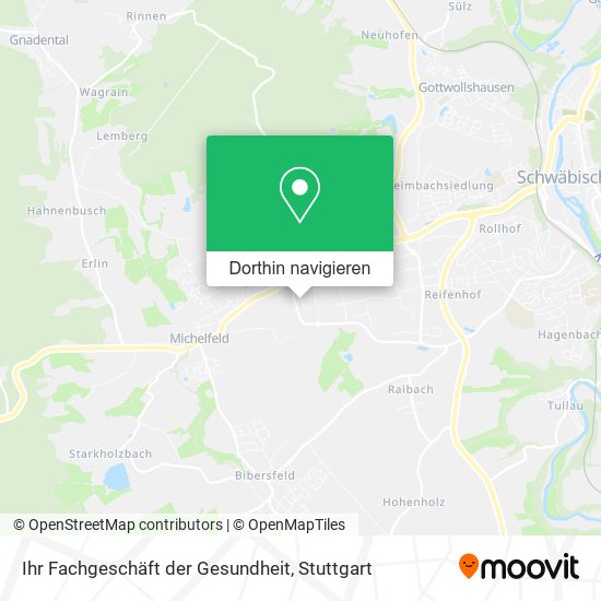 Ihr Fachgeschäft der Gesundheit Karte