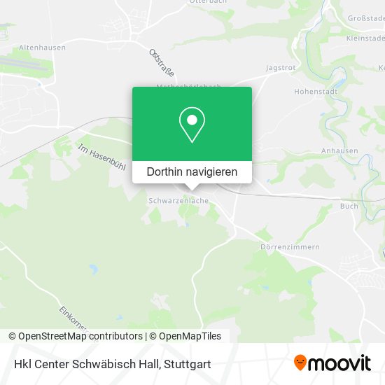 Hkl Center Schwäbisch Hall Karte