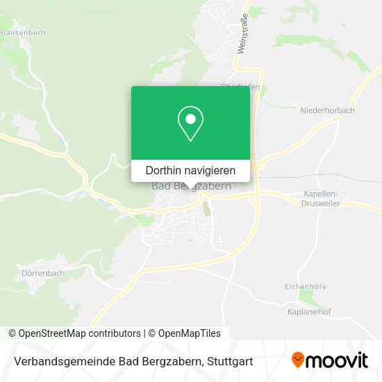 Verbandsgemeinde Bad Bergzabern Karte