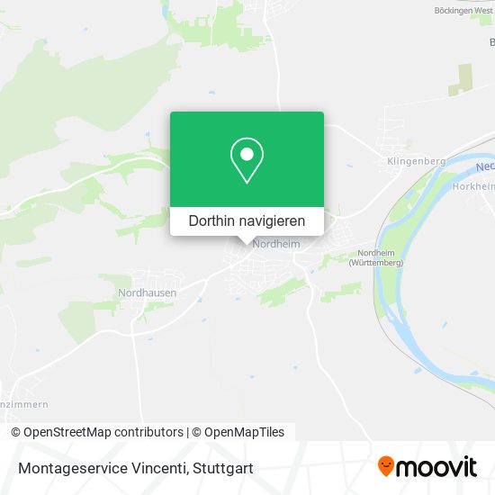 Montageservice Vincenti Karte