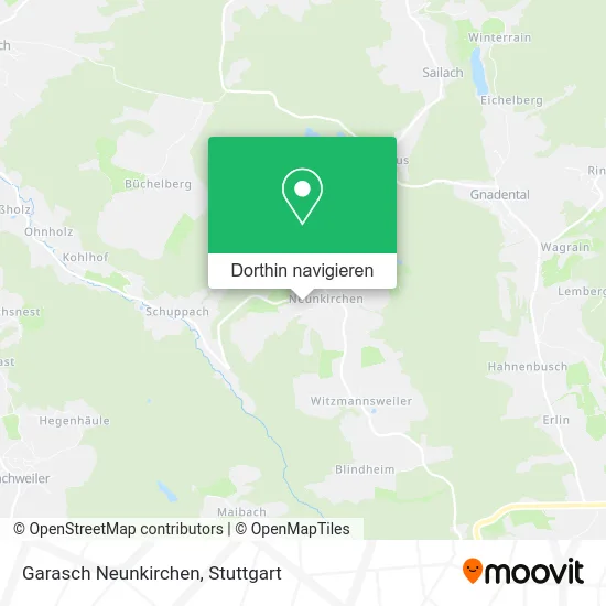 Garasch Neunkirchen Karte