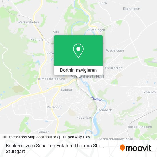 Bäckerei zum Scharfen Eck Inh. Thomas Stoll Karte