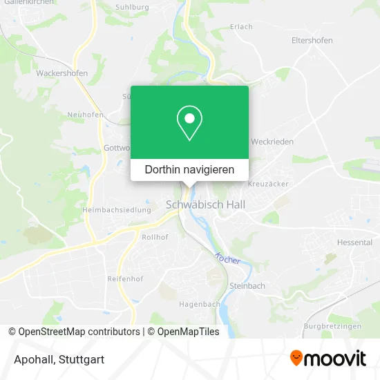 Apohall Karte