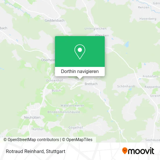 Rotraud Reinhard Karte