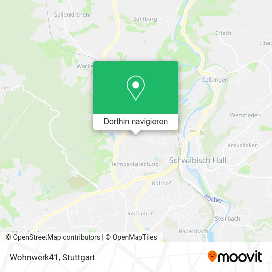 Wohnwerk41 Karte