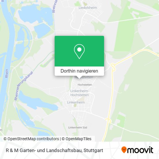 R & M Garten- und Landschaftsbau Karte