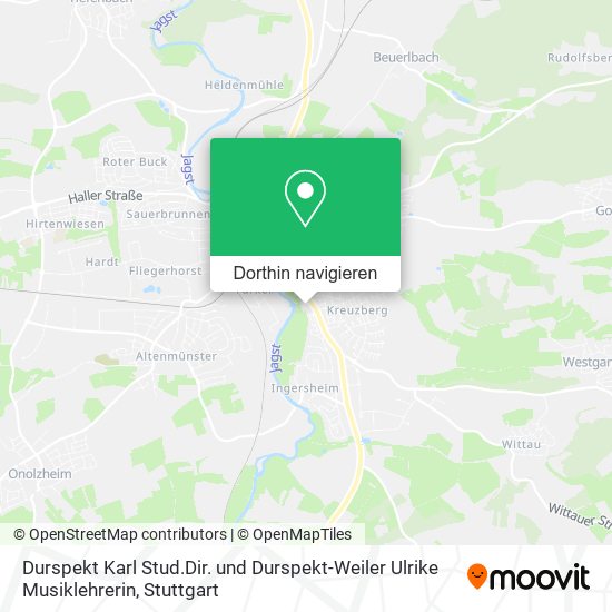 Durspekt Karl Stud.Dir. und Durspekt-Weiler Ulrike Musiklehrerin Karte