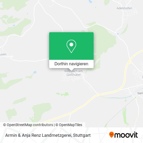 Armin & Anja Renz Landmetzgerei Karte