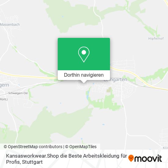 Kansasworkwear.Shop die Beste Arbeitskleidung für Profis Karte