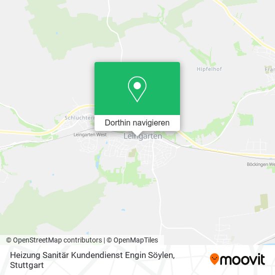 Heizung Sanitär Kundendienst Engin Söylen Karte