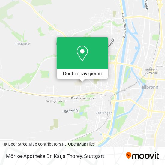 Mörike-Apotheke Dr. Katja Thorey Karte