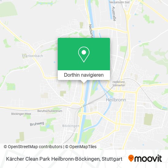 Kärcher Clean Park Heilbronn-Böckingen Karte