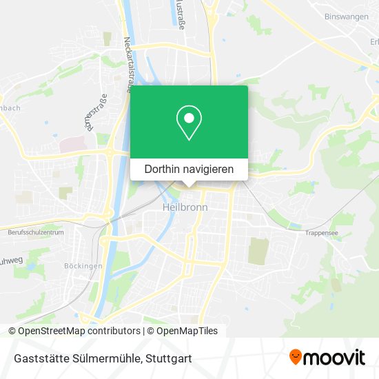 Gaststätte Sülmermühle Karte