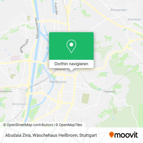 Abudaia Zina, Wäschehaus Heilbronn Karte