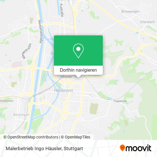 Malerbetrieb Ingo Häusler Karte