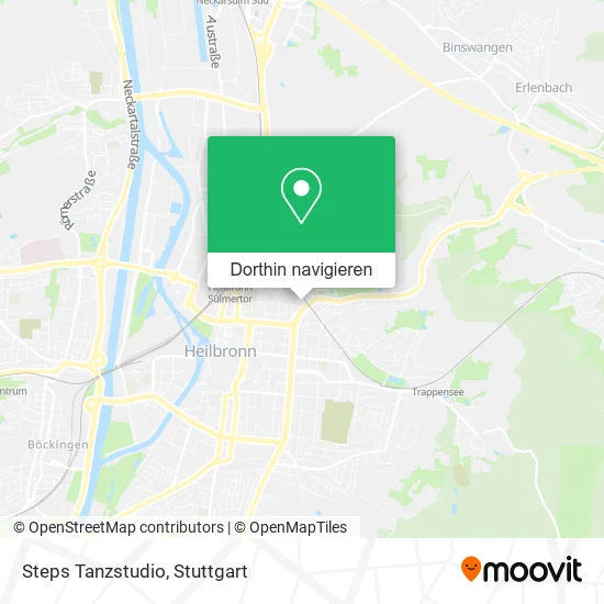 Steps Tanzstudio Karte