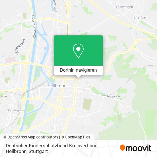 Deutscher Kinderschutzbund Kreisverband Heilbronn Karte