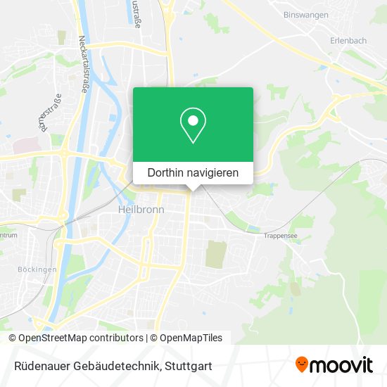 Rüdenauer Gebäudetechnik Karte