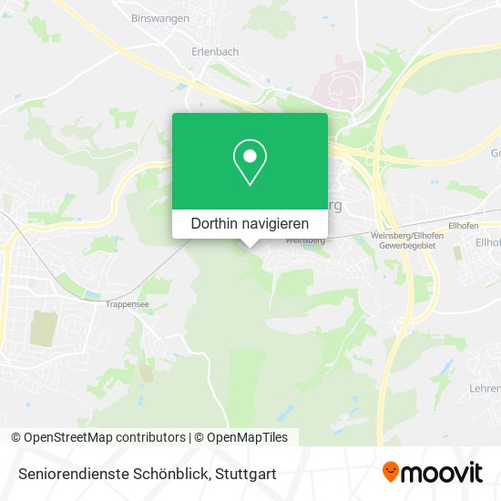 Seniorendienste Schönblick Karte
