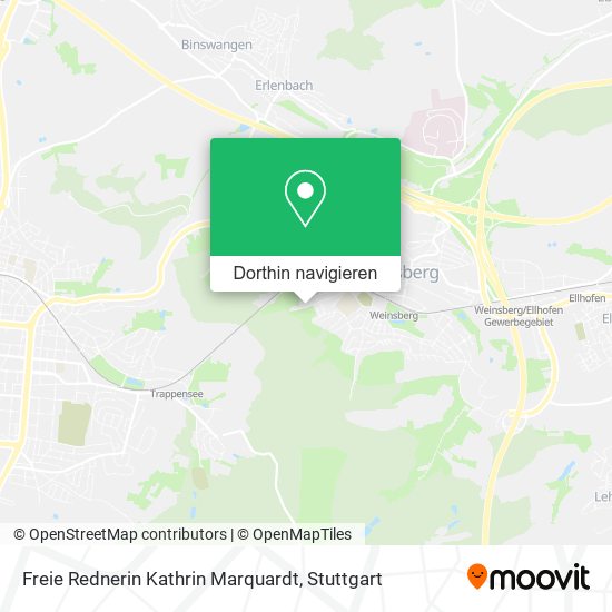 Freie Rednerin Kathrin Marquardt Karte