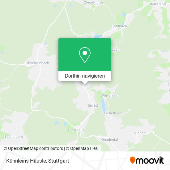 Kühnleins Häusle Karte