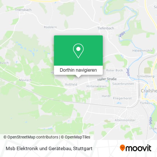Msb Elektronik und Gerätebau Karte