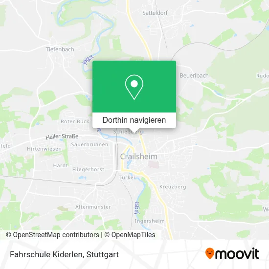 Fahrschule Kiderlen Karte