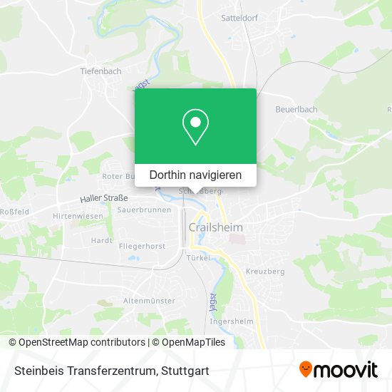 Steinbeis Transferzentrum Karte