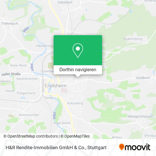 H&R Rendite-Immobilien GmbH & Co. Karte