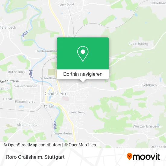 Roro Crailsheim Karte