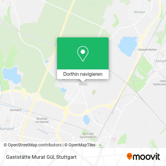 Gaststätte Murat Gül Karte